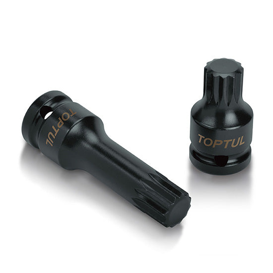 Spline bit impact socket