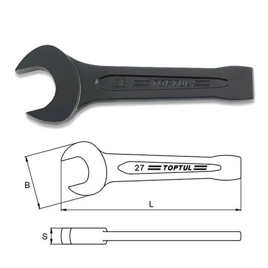 Open end slogging spanners