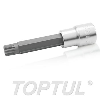 1/2" Spline bit socket (long)
