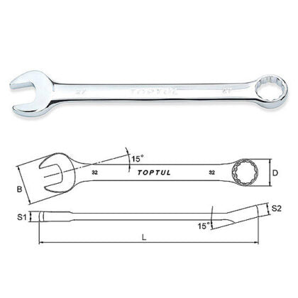 Standard spanner (mirror finish)