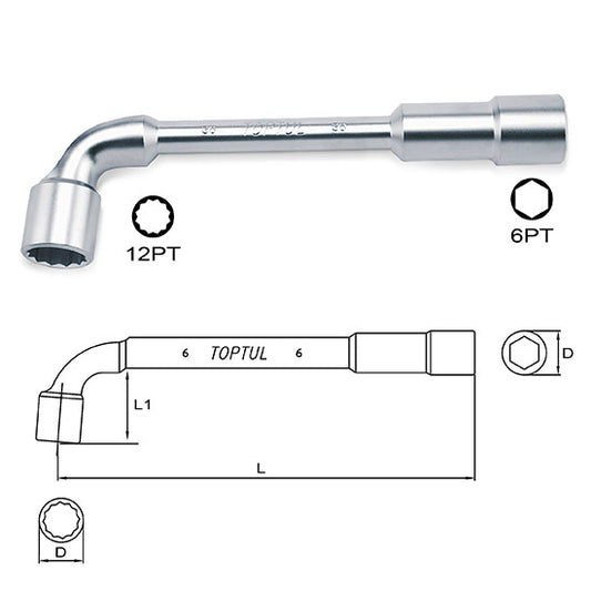 Angled Socket Spanner