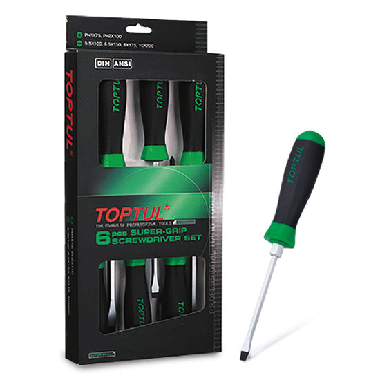Phillips ,slotted screwdriver set