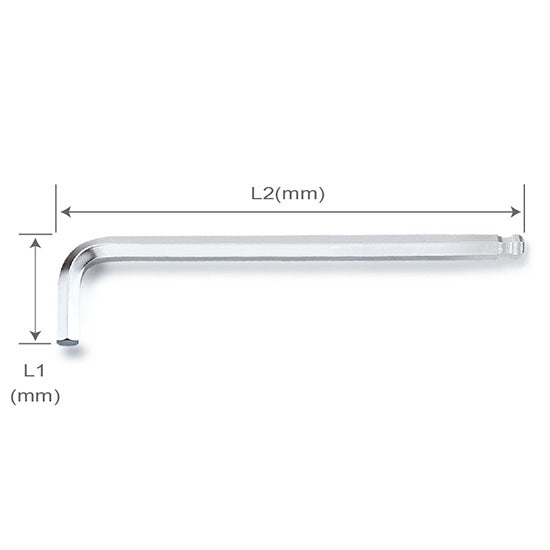 Ball point Allenkey (ex-long)