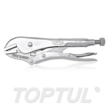 Straight jaw locking pliers